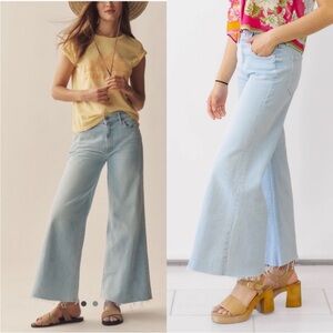 Mother The Twister Ankle Fray Jeans Cowabunga $238
